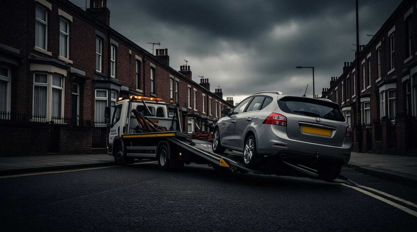 Scrap car collection service in Prescot, Knowsley — free same-day pickup